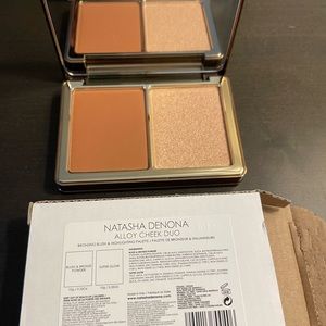 Natasha Denona Alloy Cheek Duo Bronzing Blush & Highlighting Palette 10 g .35 oz